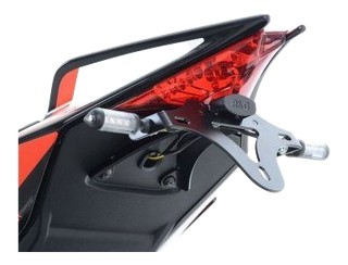 Support de plaque noir R&G Aprilia RSV4 Tuono V4 15›20