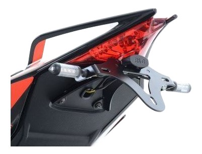 Support de plaque noir R&G Aprilia RSV4 Tuono V4 15›20