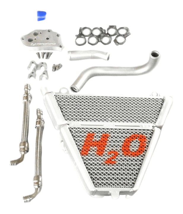RADIATEUR ADDITIONNEL EAU + HUILE H2O DUCATI PANIGALE 899 / 959 / 1199 / 1299 / V2