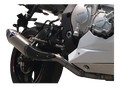 VUE AVEC TUBE DECATALYSEUR ET PROTECTION CARBONE TERMIGNONI REF: Y106CF000T