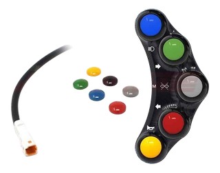 COMMODO GAUCHE JETPRIME DUCATI PANIGALE V2 955 (PLS006) VERSION ROUTE