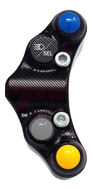 COMMODO GAUCHE JETPRIME DUCATI PANIGALE V4 (PLS020) VERSION ROUTE
