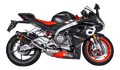 Ligne d'échappement homologuée inox/carbone Akrapovic RS660 2020-2024, TUONO 660 2020-2024 (S-A6R4-HAPC)