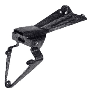 SUPPORT DE PLAQUE D’IMMATRICULATION EN CARBONE RS 660 (2S001552)