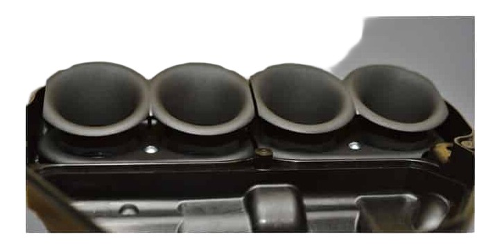 CORNETS D'ADMISSION RACING MWR KAWASAKI ZX10R 2019›2020 (MWR-VS-410)