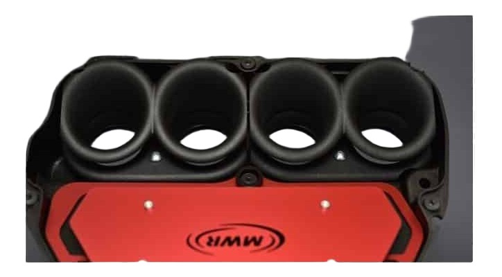 CORNETS D'ADMISSION RACING MWR KAWASAKI ZX10R 2019›2020 (MWR-VS-410)