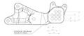 COMMANDES RECULEES SPIDER APRILIA RS 660 20-26 (10.A232)