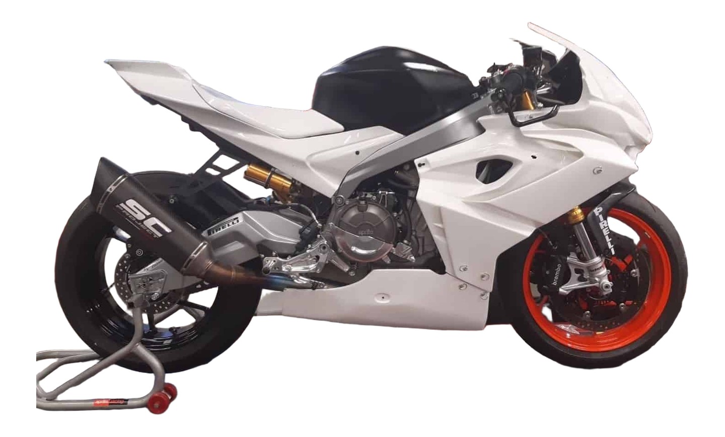 carénage poly course piste aprilia RSV4