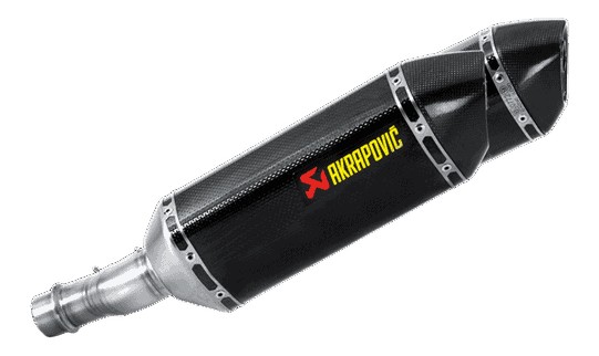 PAIRE DE SILENCIEUX CARBONE AKRAPOVIC HOMOLOGUES KAWASAKI Z1000 / Z1000SX 2014›2020 (S-K10SO19-HZC)