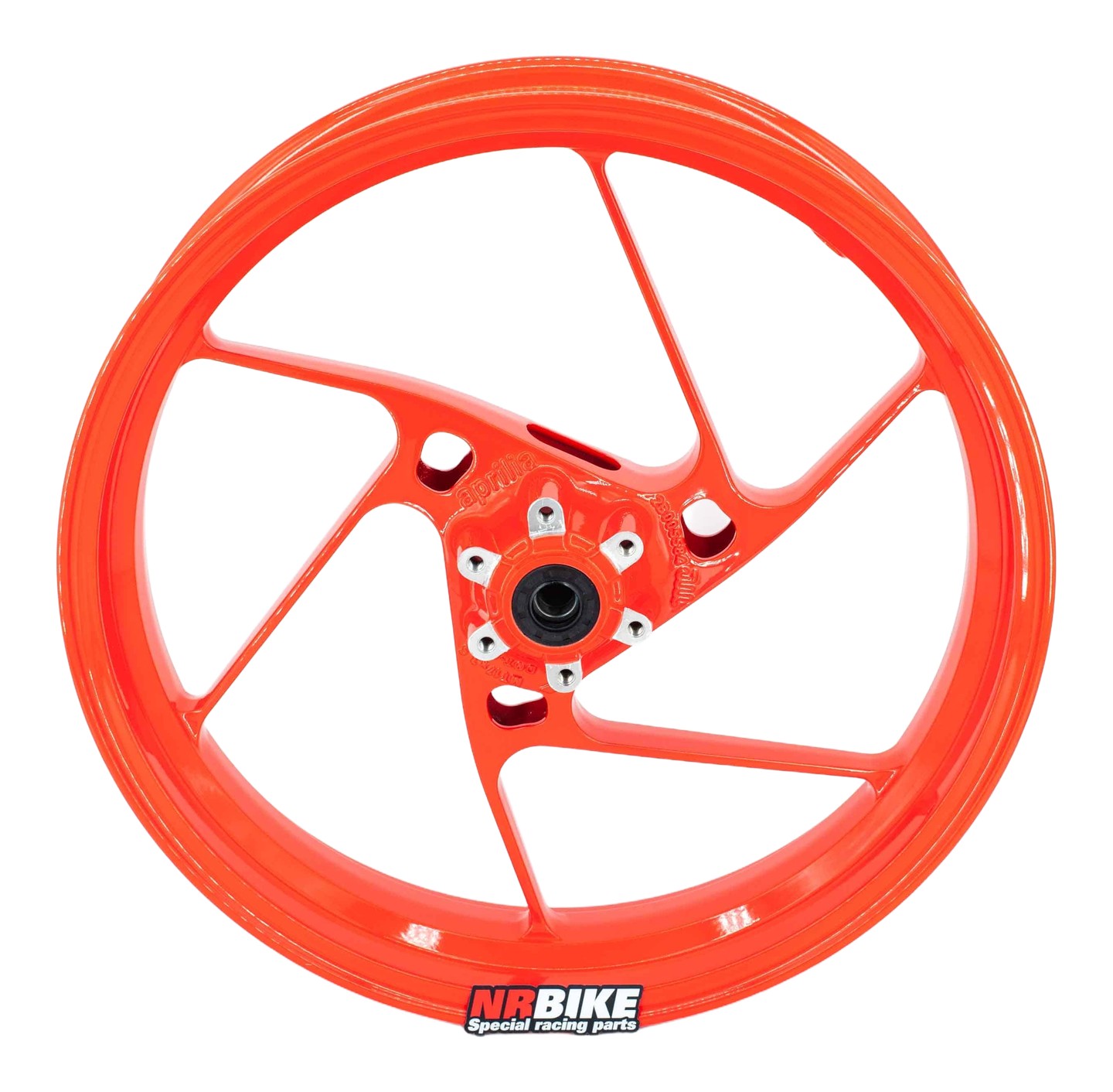 ROUE AVANT ROUGE D'ORIGINE APRILIA RS 660 2021-2024 (2B005585)