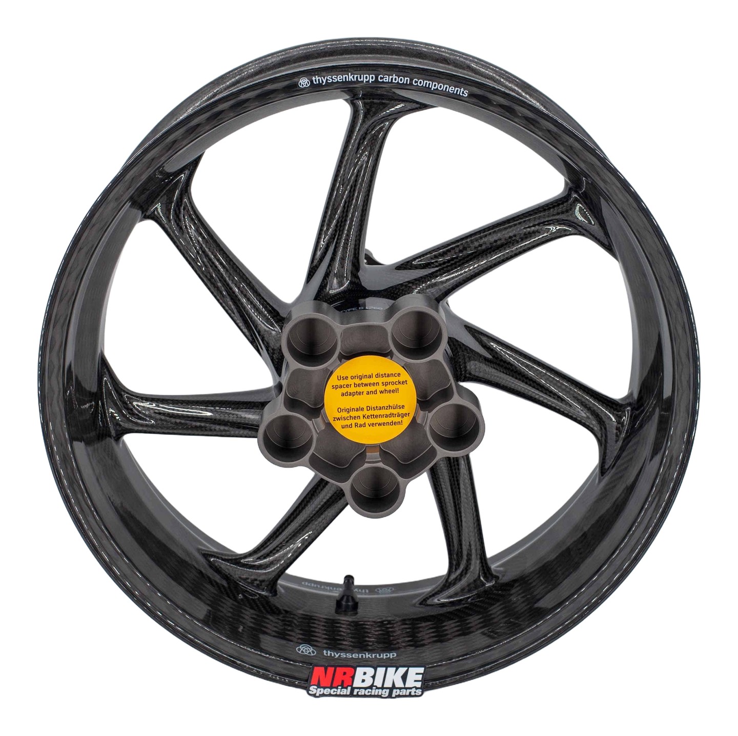 Roues carbone Thyssenkrupp  APRILIA RSV4 et TUONO V4 09›23
