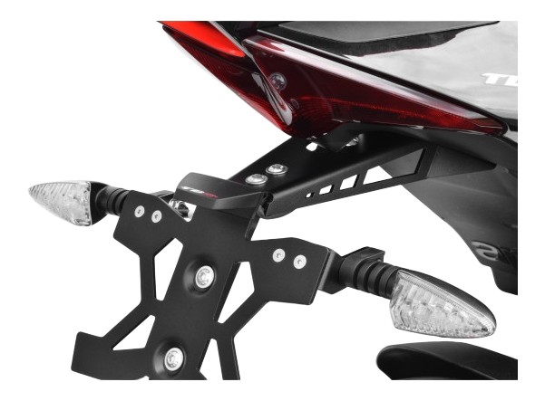 SUPPORT DE PLAQUE D’IMMATRICULATION TOP BLOCK RSV4 / TUONO V4 2021 (SPEA10)