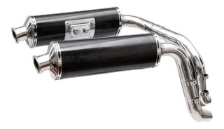 Silencieux haut double ovale SPARK Ducati S4R 998 (GDU0821COM)