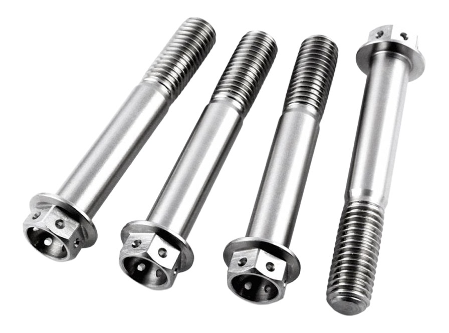 VIS D'ETRIERS PERCEES EN INOX YZF-R1 2014-2025