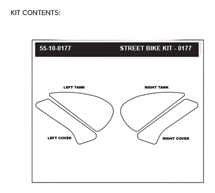 Grip de Réservoir STOMPGRIP CBR1000RR-R 2020-2025