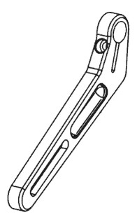 Levier de vitesse BONAMICI pour commandes reculées (LC_026)