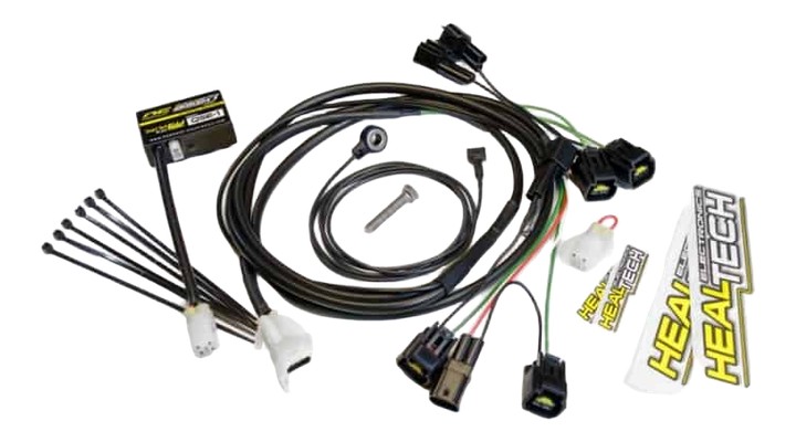 SHIFTER HEALTECH EASY IQSE-1+QSH-F2D POUR DUCATI MONSTER - HYPERMOTARD- MOTO GUZZI V85