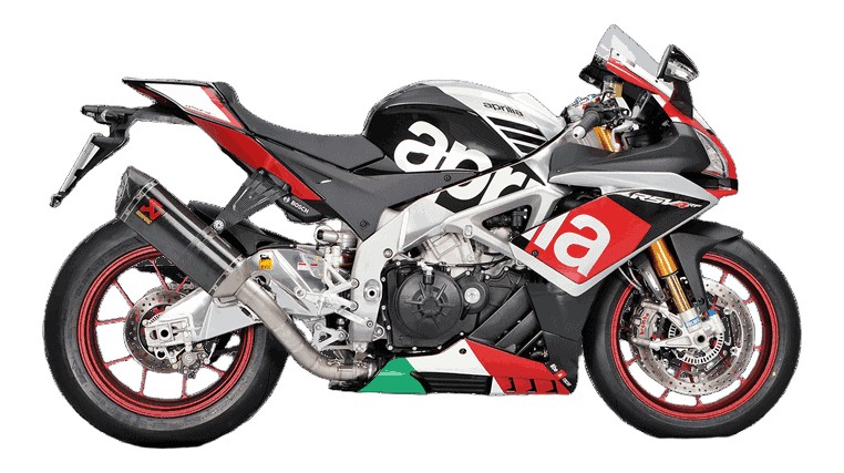 LIGNE AKRAPOVIC TITANE APRILIA RSV4 2015-2020 (S-A10E8-RC)