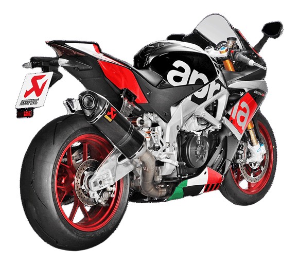 LIGNE AKRAPOVIC TITANE APRILIA RSV4 2015-2020 (S-A10E8-RC)