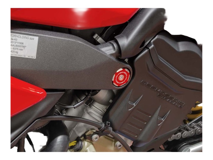 KIT BOUCHONS DE CADRE SUR MOTO 1