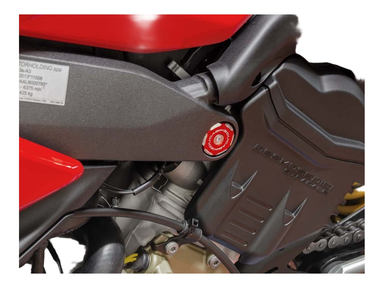 KIT BOUCHONS DE CADRE SUR MOTO 1