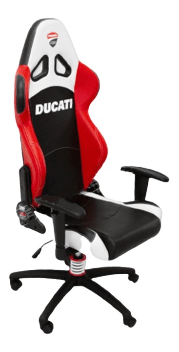 Chaise DUCATI CORSE vue de 3/4