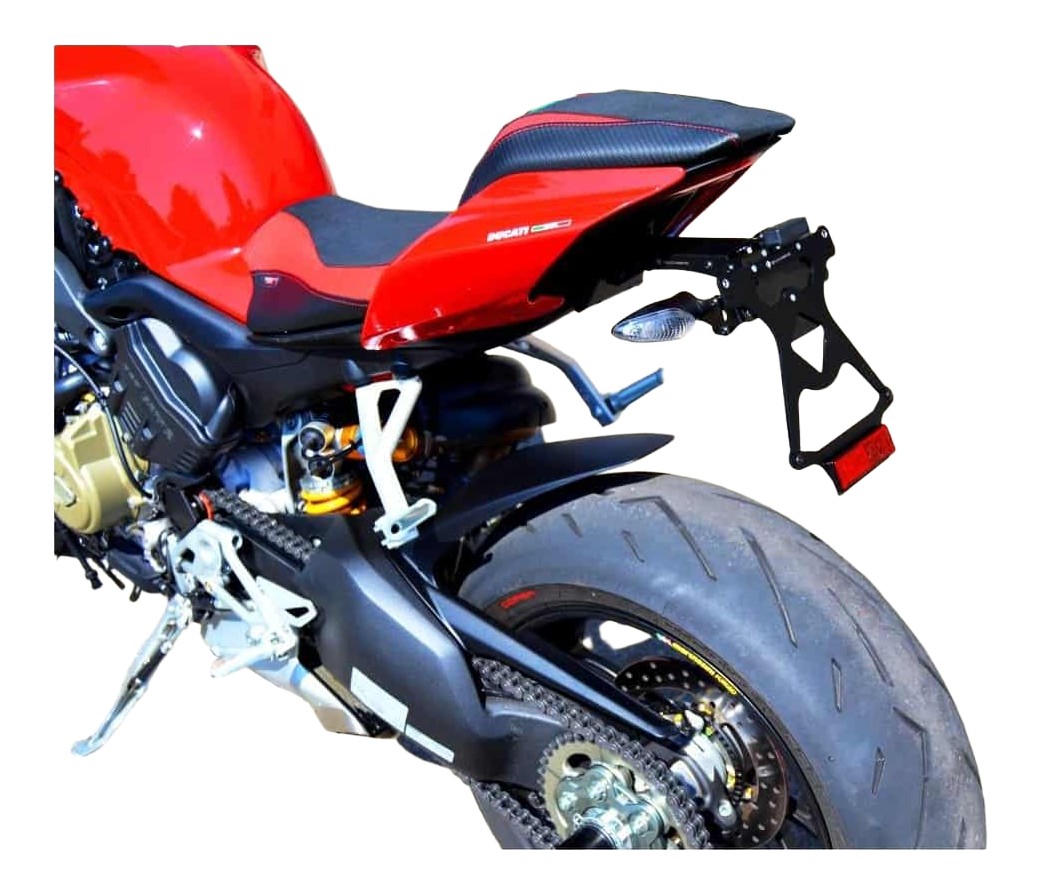 SUPPORT DE PLAQUE SUR MOTO