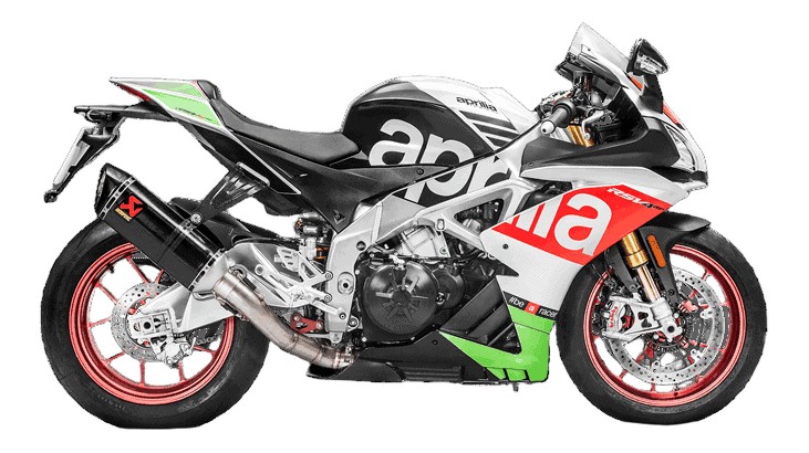 DEMI LIGNE AKRAPOVIC RSV4