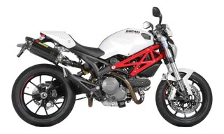SILENCIEUX CARBONE AKRAPOVIC MONSTER 696-796-1100 (S-D10SO7-HZC)