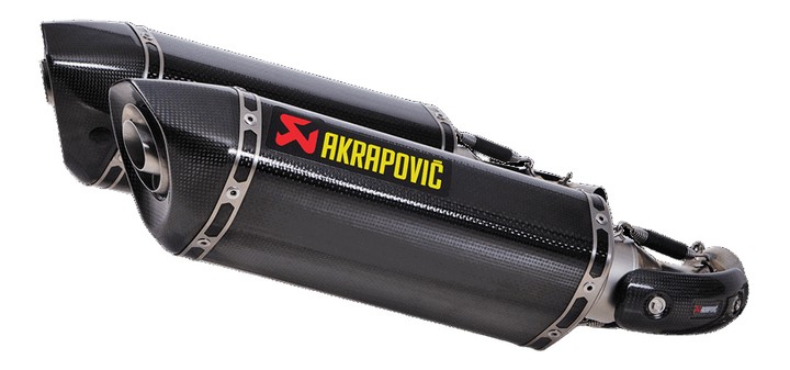 SILENCIEUX CARBONE AKRAPOVIC MONSTER 696-796-1100 (S-D10SO7-HZC)