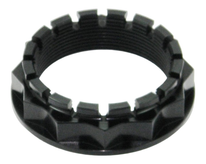 Ecrou de porte-couronne noir