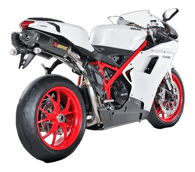 SILENCIEUX CARBONE AKRAPOVIC DUCATI 848-1098-1198 (S-D10SO3-ZC)