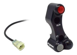 Commodo racing droit JETPRIME Kawasaki ZX6R 2019›2021 (PLD044)