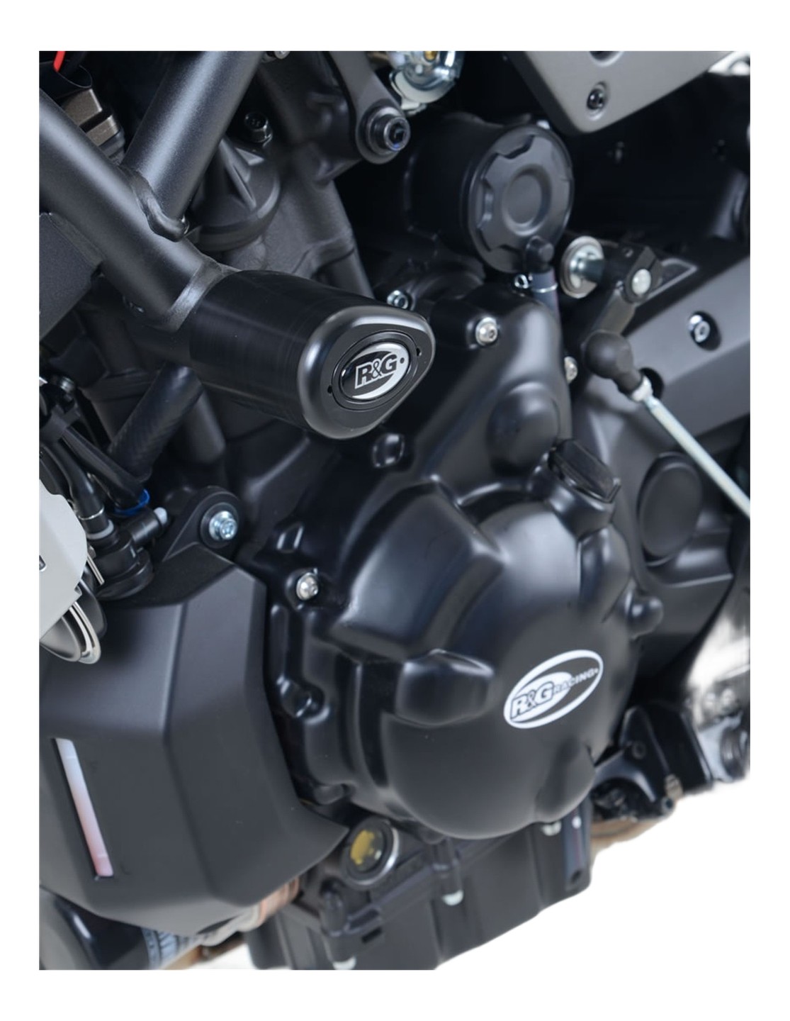 Tampons de protection R&G pour Yamaha MT-07 TRACER XSR (CP0365BL)