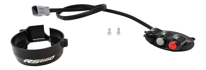 Commodo droit avec tirage Jetprime pour Aprilia RSV4 17›20 (ACC009RV)