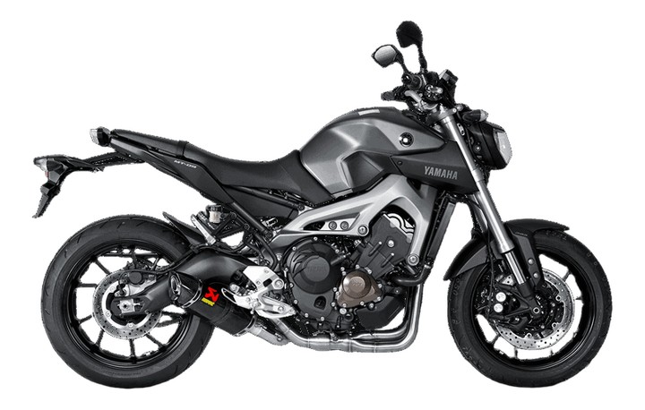 LIGNE COMPLETE  AKRAPOVIC SILENCIEUX CARBONE MT09 2014-2020 (S-Y9R2-AFC)