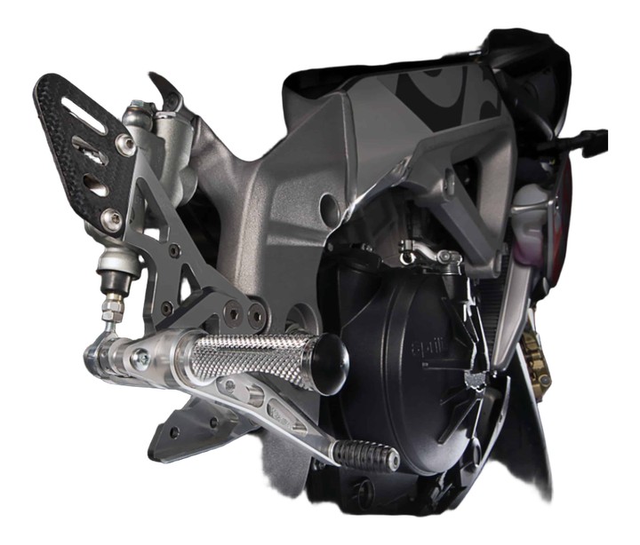 KIT PROTECTIONS TALONS CARBONE RSV4 / TUONO V4 2021› (895318)