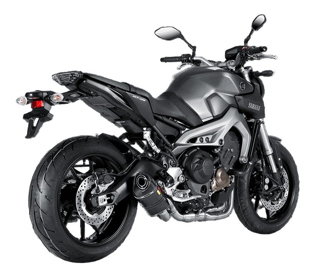 LIGNE COMPLETE  AKRAPOVIC SILENCIEUX CARBONE MT09 2014-2020 (S-Y9R2-AFC)