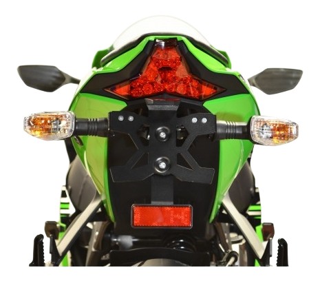 Support de plaque d'immatriculation TOP BLOCK Racing Kawasaki ZX10R 2016›2021 (SPEK41)