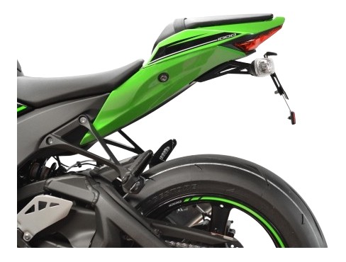 Support de plaque d'immatriculation TOP BLOCK Racing Kawasaki ZX10R 2016›2021 (SPEK41)