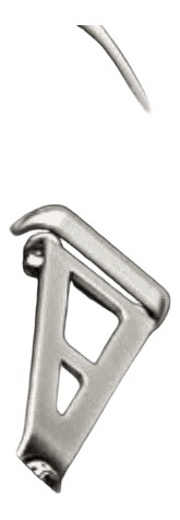 SUPPORT D'ECHAPPEMENT APRILIA ALU POUR RSV4 / TUONO V4 (896180)