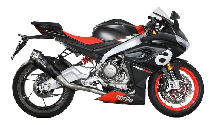 Ligne complète haute MIVV DELTA RACE CARBONE APRILIA RS 660 / TUONO 660 (A.013.LDRC)