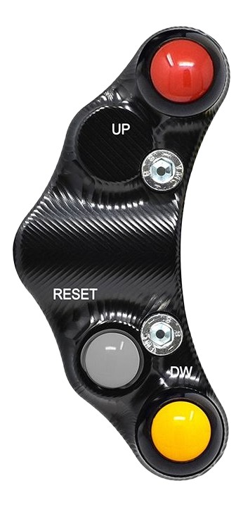 Commodo racing gauche JETPRIME pour KAWASAKI ZX-10R 2021-2023 (PLSR054)