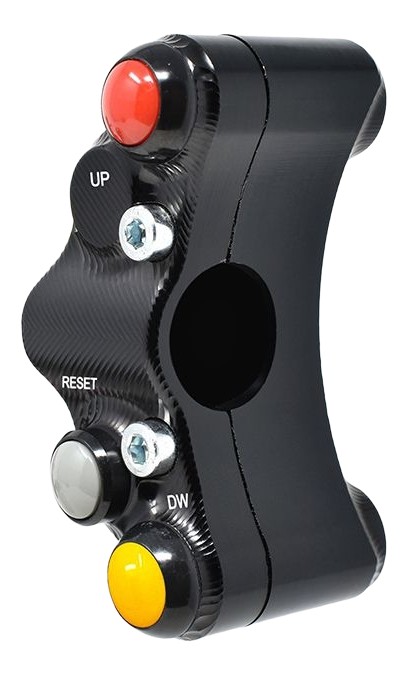 Commodo racing gauche JETPRIME pour KAWASAKI ZX-10R 2021-2023 (PLSR054)