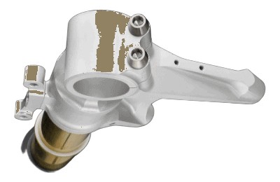 FOURCHE OHLINS NIX 43MM BLACK DUCATI 848 / 1098 / 1198 (FGRT213)