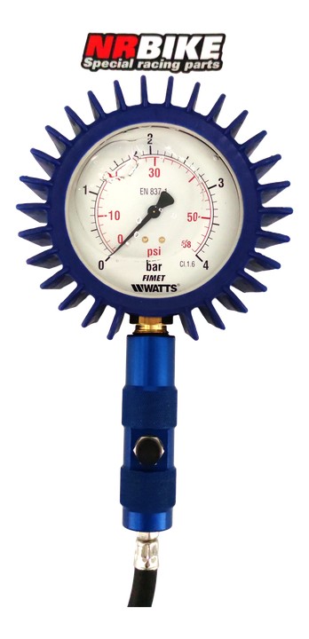 Manomètre circuit haute précision TVR Ø100mm 0›4 Bars