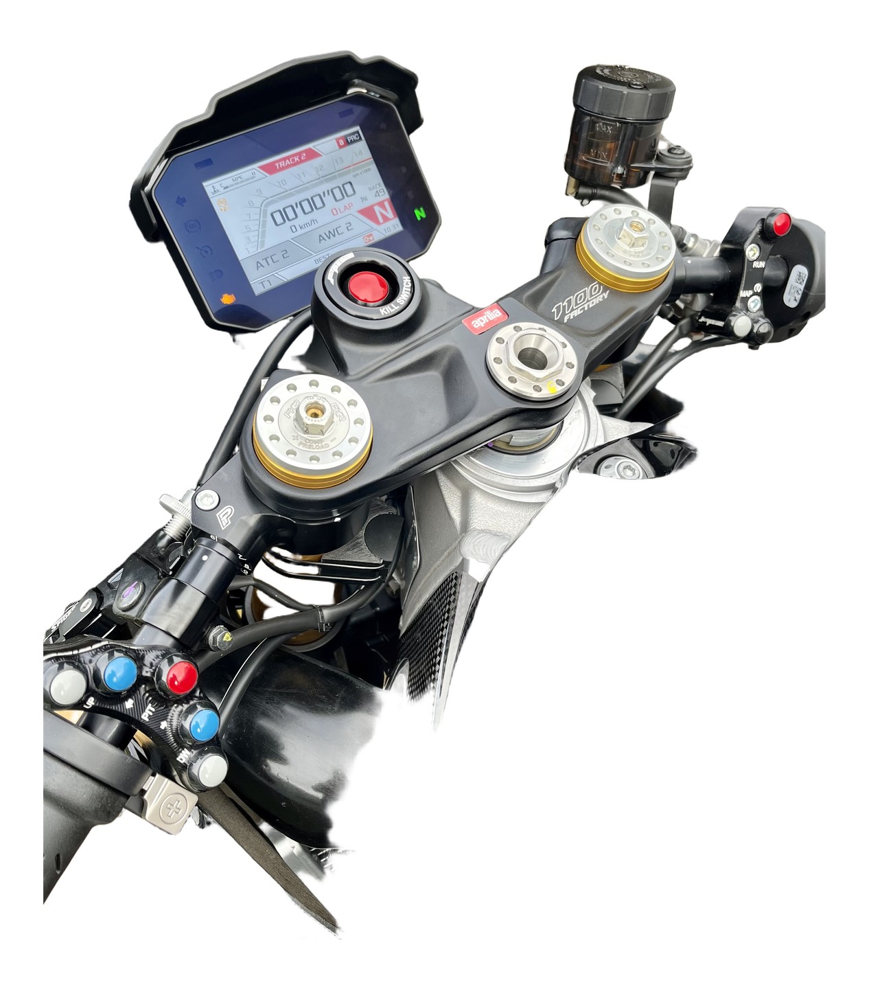 Kit cartouche OHLINS présurisé pour RSV4 1100 Factory 2019›2025(FKR121)