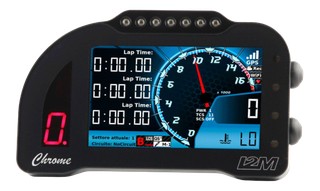 DASHBOARD RACING I2M CHROME LITE APRILIA RSV4