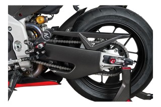 Protections de bras oscillant en carbone Lightech pour RSV4 2021›2023 (CARA2060)