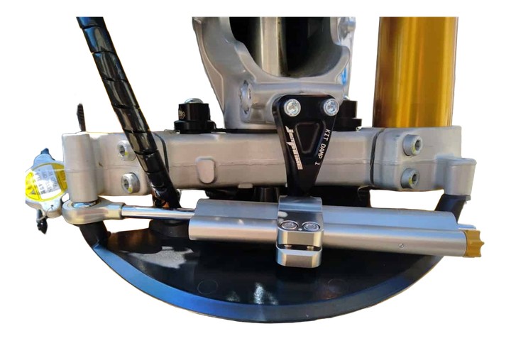 Amortisseur de direction Ohlins + support pour Aprilia RS 660 2020-2026